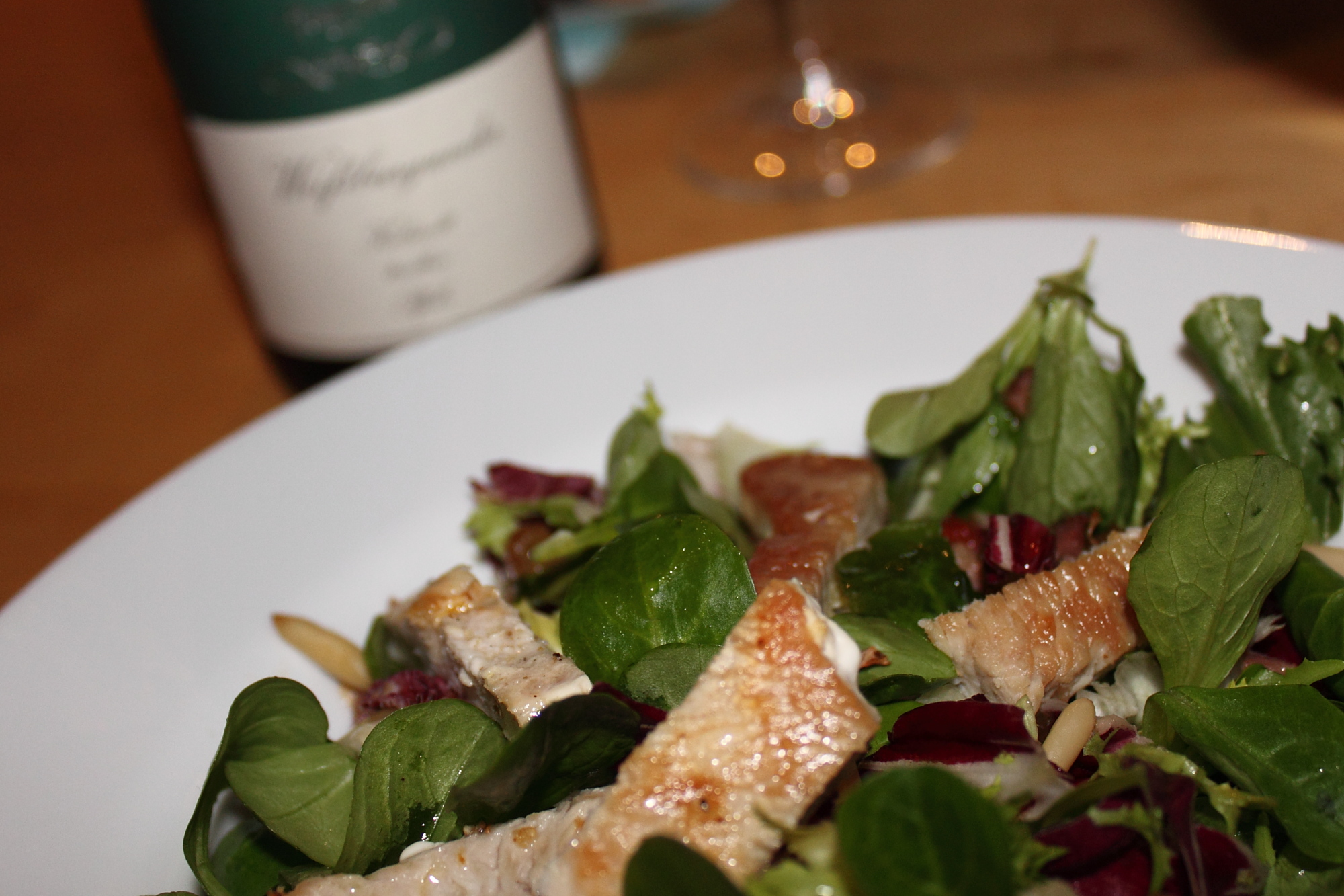  At your service, salad! Pinot Blanc, the discreet background companion