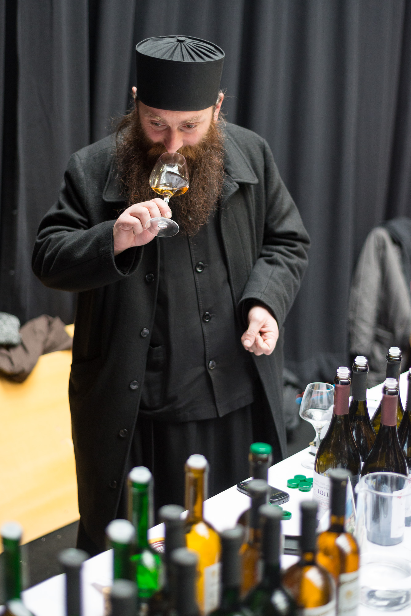 Georgian winemaking monk