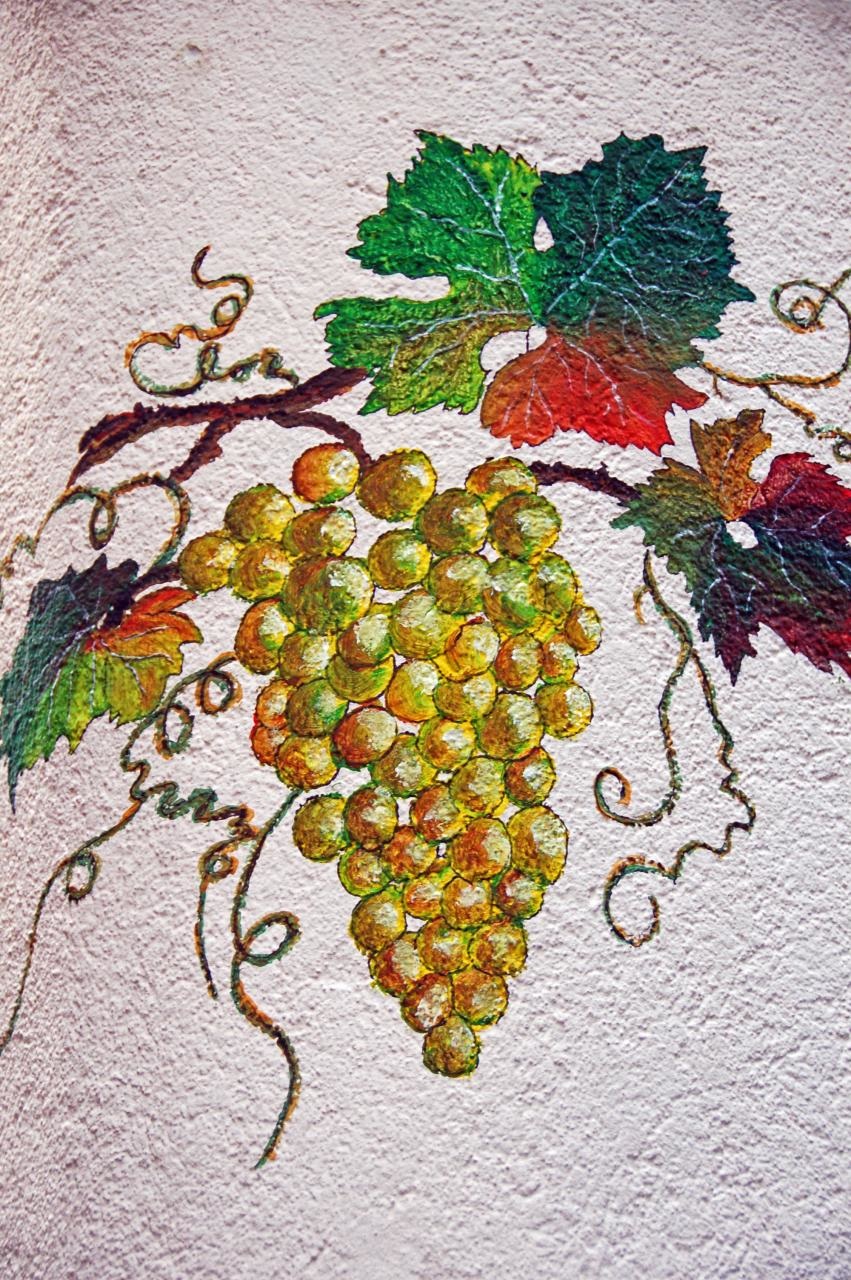 grape mural