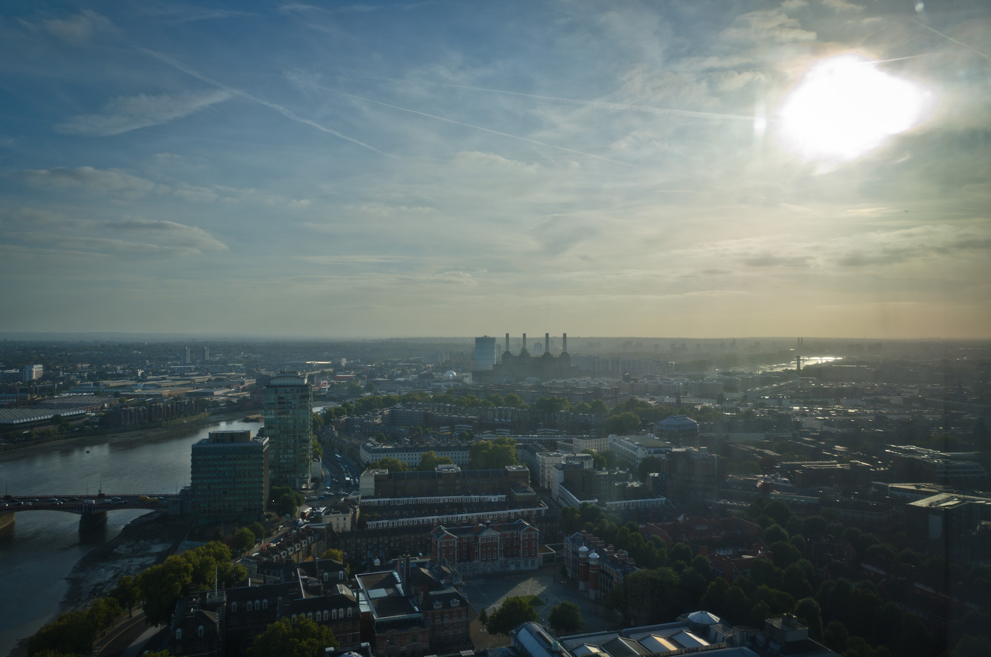 view towards Battersea