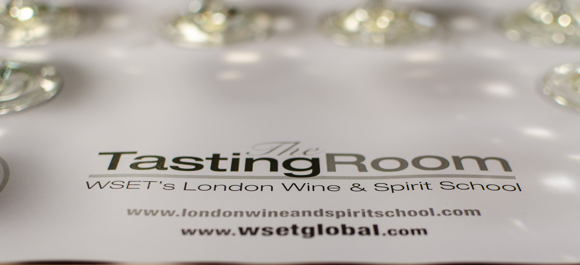 WSET tasting room